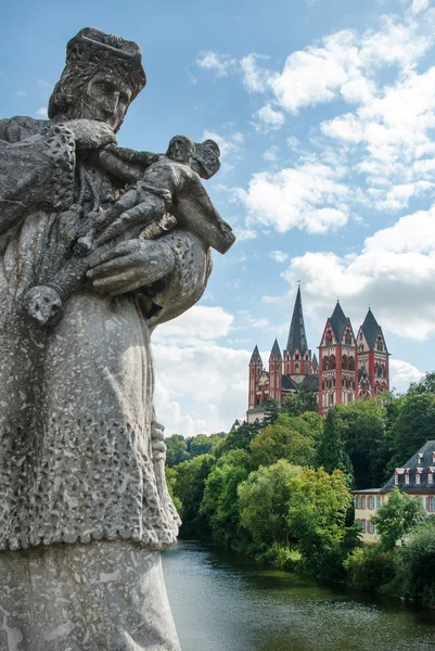 Katedralde limburg bir der lahn, Almanya — Stok fotoğraf