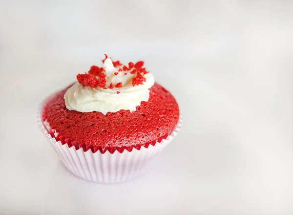 Cupcakes en velours rouge — Photo