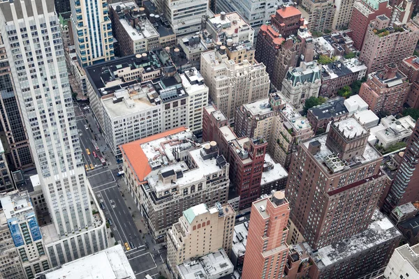 Vista sullo skyline di New york city manhattan — Foto Stock