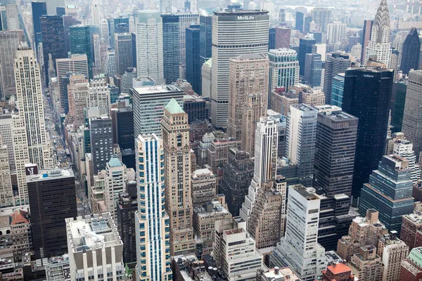 New York City Manhattan Skyline Ansicht — Stockfoto