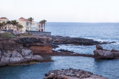 tenerife, Kanarya Adaları, kayalık sahil şeridi