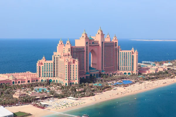 Dubai, Förenade Arabemiraten. Atlantis från ovan — Stockfoto
