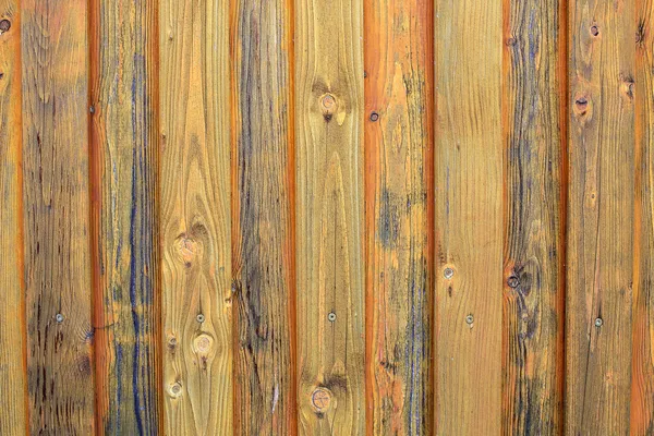 Viejo fondo de madera en color ocre — Foto de Stock