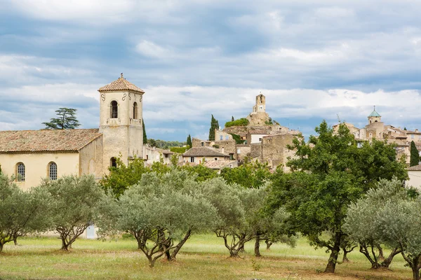 Provença aldeia Gordes vista panorâmica — Fotografia de Stock