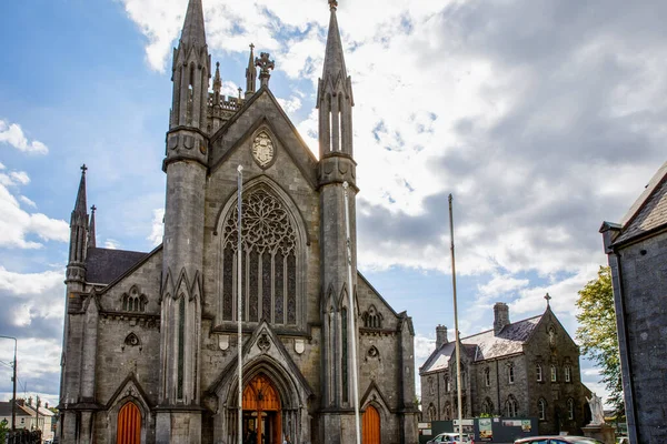 Kilkenny Irlanda Julho 2019 Centro Uma Pequena Cidade Província Leinster — Fotografia de Stock