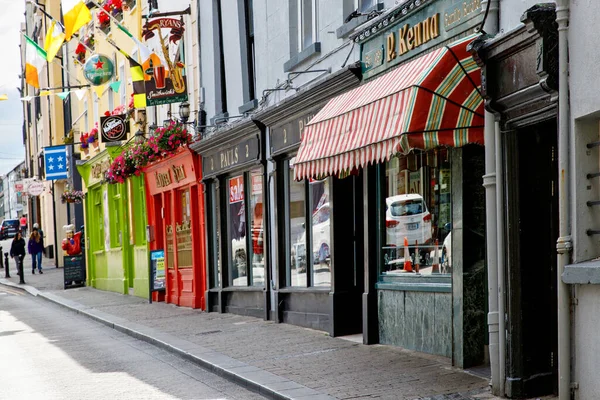 Kilkenny Irland Juli 2019 Zentrum Einer Kleinen Stadt Der Provinz — Stockfoto