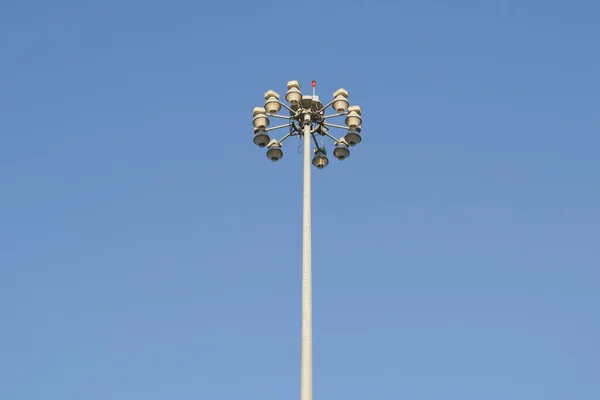 STREETLIGHT over a BLUE SKY — Foto Stock