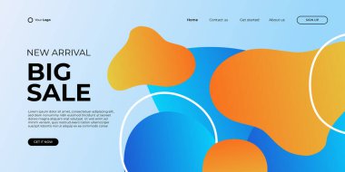 Özel teklif mega satış afişi arkaplan şablonu