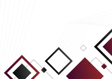 Beyaz zemin üzerinde kırmızı altın soyut geometrik şekiller. Sunum arkaplanı, afiş, web iniş sayfası, ui, mobil uygulama, editoryal tasarım, el ilanı, afiş ve diğer ilgili durumlar için uygundur