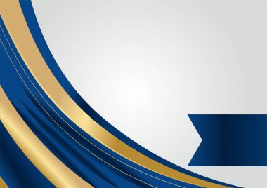 Lüks koyu mavi boyut arka planında metal desenler. Renkli altın parıltılar, yarım ton dokuda parlak altın elementler var. Modern vektör tasarım şablonu