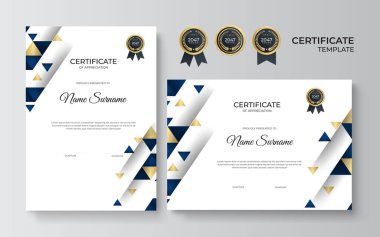 Altın rozetli ve sınırlı başarı sertifikası