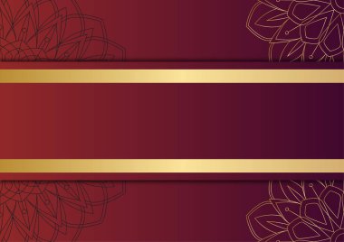 Kırmızı ve altın soyut Noel arkaplanı