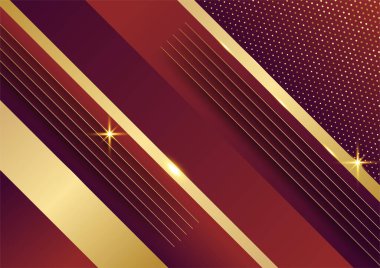 Kırmızı ve altın arka plan