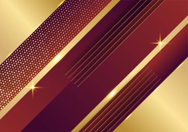 Kırmızı ve altın arka plan