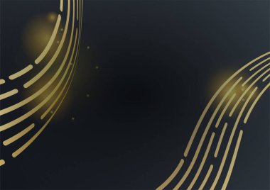 siyah ve altın rengi kumaş arka plan