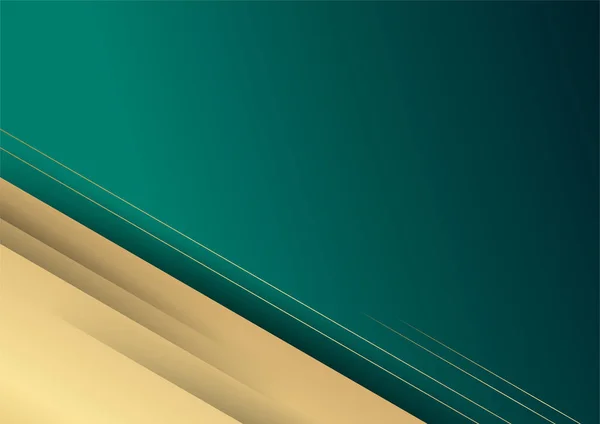 Moderner Grüner Dunkler Hintergrund Für Präsentationsdesign Vektor Illustration Design Für — Stockvektor