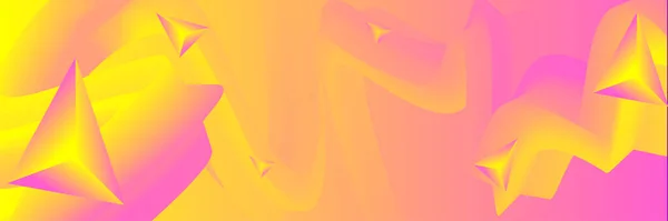주황색 보라색으로 구성된 추상적 현수막 포스터 광고등을 수있습니다 — 스톡 벡터