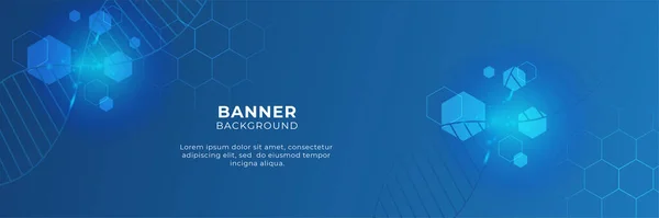 Διάνυσμα Banner Σχεδιασμό Κυκλωμάτων Εικονογράφηση Αφηρημένη Μοντέρνα Φουτουριστικό Μηχανική Τεχνολογία — Διανυσματικό Αρχείο