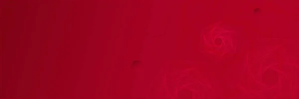 Abstraktní Červené Pozadí Banneru Překrývající Vrstvou Tvary Vln — Stockový vektor