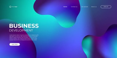 Modern soyut arkaplan renkli tema posterler, şablon, web başlığı arkaplanı, mobil ekran duvar kağıdı, web paneli için kullanılabilir