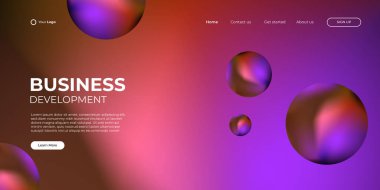 Modern soyut arkaplan renkli tema posterler, şablon, web başlığı arkaplanı, mobil ekran duvar kağıdı, web paneli için kullanılabilir