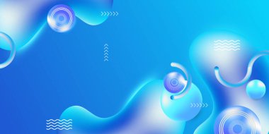 Karşılıklı web tasarımı projesi geliştirme için yaratıcı yatay web sayfası parçası. Soyut geometrik desenli pankart tasarımı. Şirket iniş sayfası blok vektör çizimi şablonu