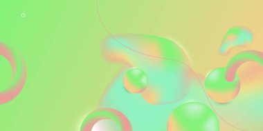 İniş sayfası için soyut renkli arkaplan tasarımı. Akışkan gradyan bileşimi. Gelecekçi tasarım posterleri