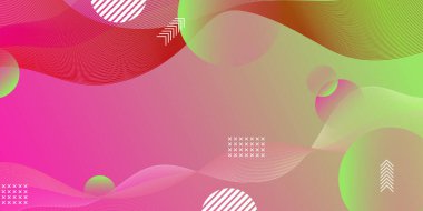 İniş sayfası için soyut renkli arkaplan tasarımı. Akışkan gradyan bileşimi. Gelecekçi tasarım posterleri