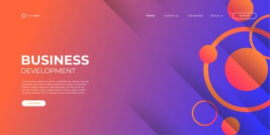 Ağ tasarımı için soyut arkaplan indirme sayfası