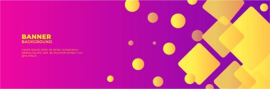 Vektör soyut grafik tasarımı Banner Deseni arkaplan şablonu