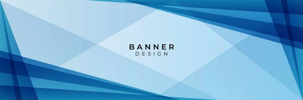 Bunte Dunkelblaue Banner Vorlage Abstraktes Webbanner Design Header Landing Page — Stockvektor