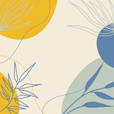 Soyut pembe çiçekli yumuşak renkli arka plan, kabarcık, sıvı, çiçek, dalga, çizgi ve pastel renkle çizilmiş. Yaratıcı, modaya uygun, organik şekiller