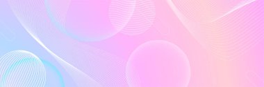 Modern pembe pastel soyut web afişi yaratıcı arka plan tasarımı. Sunum, afiş, kapak, web, el ilanı, kart, poster, oyun, doku, slayt, dergi ve Powerpoint için vektör ilüstrasyon tasarımı.