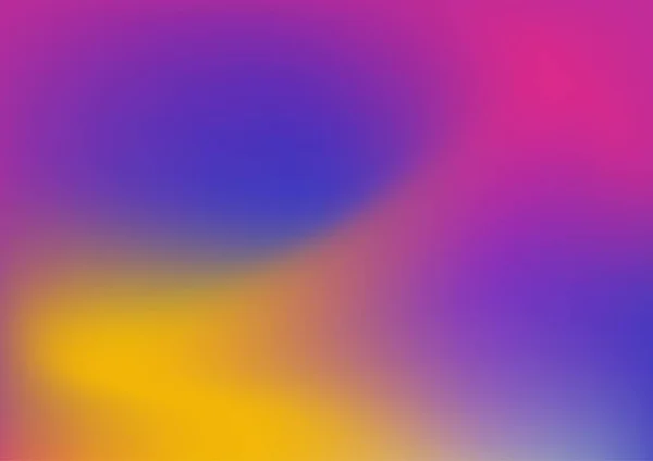 Blurred Vivid Vibrant Gradient Color Background Blurred Backgrounds Set Modern — Stock Vector