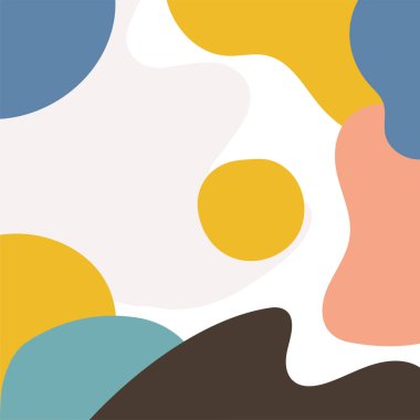 Akan sıvı şekilleri, çiçekleri, fırçaları, yaprakları, el yapımı dokuları ve kabarcıkları olan son moda minimalist organik arka plan. Bronz, çıplak, şampanya, bej, pastel, pembe, kahverengi, toprak rengi.