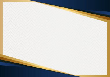 Modern mavi ve altın soyut arka plan. Vektör soyut grafik tasarım pankart şablonu.