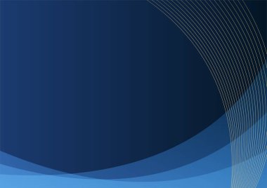 Modern mavi soyut arkaplan. İş ve kurumsal konseptle birlikte vektör soyut grafik tasarım afiş şablonu şablonu. Dinamik görünümlü soyut mavi arkaplan posteri.