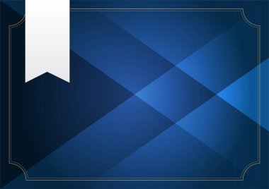 Modern mavi soyut arkaplan. İş ve kurumsal konseptle birlikte vektör soyut grafik tasarım afiş şablonu şablonu. Dinamik görünümlü soyut mavi arkaplan posteri.