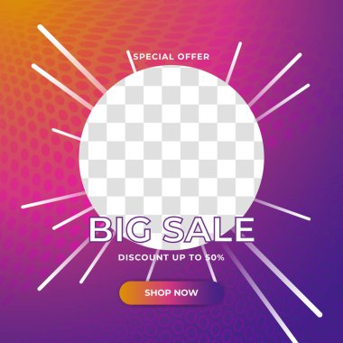 Sosyal medya paylaşım şablonu indirimi. Dinamik modern sıvı indirimli indirimli pankartlar. Kara Cuma, flaş satış, son yıl satışı, yaz satışı, kış satışı, yeni yıl satışı, sevgililer günü satışı.