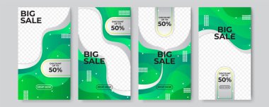 Sosyal medya için dinamik modern sıvı satış afişleri satışı hikayeleri satışı, web sayfası, cep telefonu. Satış afişi tasarım özel teklif seti. Noel indirimi, yaz indirimi, Kara Cuma, Sevgililer Günü