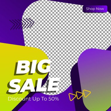 Özel indirimli sosyal medya şablonu. Sosyal medya hikayeleri satışı için dinamik modern satış afişleri, web sayfası, cep telefonu. Satış afişi şablonu tasarımı özel teklif seti.