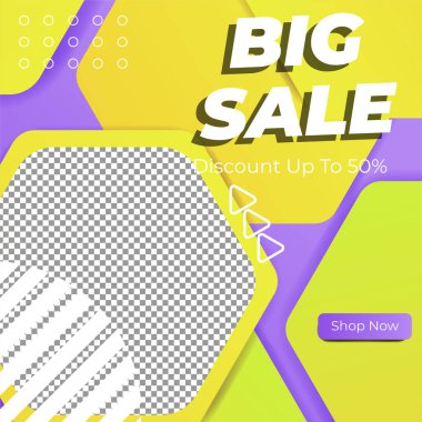 Özel indirimli sosyal medya şablonu. Sosyal medya hikayeleri satışı için dinamik modern satış afişleri, web sayfası, cep telefonu. Satış afişi şablonu tasarımı özel teklif seti.