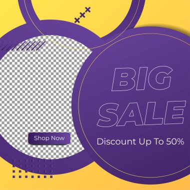 Özel indirimli sosyal medya şablonu. Sosyal medya hikayeleri satışı için dinamik modern satış afişleri, web sayfası, cep telefonu. Satış afişi şablonu tasarımı özel teklif seti.