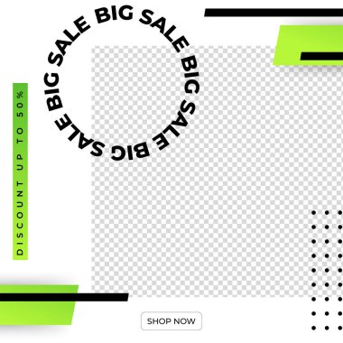 Özel indirimli sosyal medya şablonu. Sosyal medya hikayeleri satışı için dinamik modern satış afişleri, web sayfası, cep telefonu. Satış afişi şablonu tasarımı özel teklif seti.