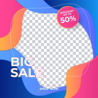 Özel indirimli sosyal medya şablonu. Sosyal medya hikayeleri satışı için dinamik modern satış afişleri, web sayfası, cep telefonu. Satış afişi şablonu tasarımı özel teklif seti.