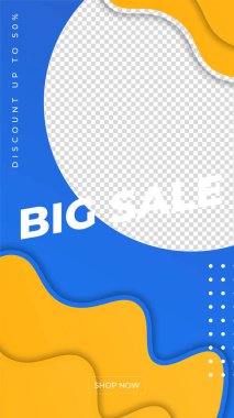 Özel indirimli sosyal medya şablonu. Sosyal medya hikayeleri satışı için dinamik modern satış afişleri, web sayfası, cep telefonu. Satış afişi şablonu tasarımı özel teklif seti.