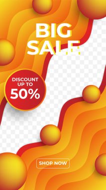 Özel indirimli sosyal medya şablonu. Sosyal medya hikayeleri satışı için dinamik modern satış afişleri, web sayfası, cep telefonu. Satış afişi şablonu tasarımı özel teklif seti.