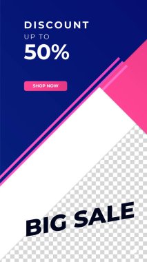 İndirimli indirimli pankart tasarımı sosyal medya şablonu. Sosyal medya iletileri, web sayfası, cep telefonu için dinamik modern sıvı satışı afişleri. Satış afişi şablonu tasarımı özel teklif seti.