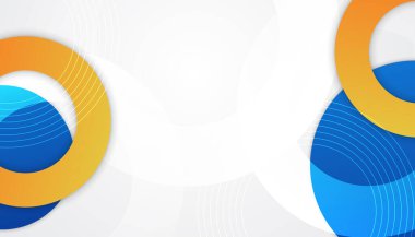 Soyut arka plan koyu mavi ve modern kurumsal konsept.