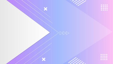 Soyut arkaplan mor memphis arkaplan